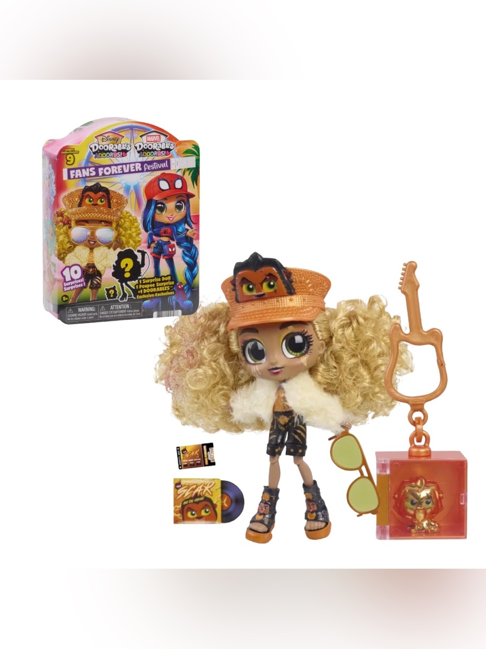 Disney Doorables ADOORBS! Series 3 Festival-Themed Doll Scar